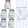 Stylish Cinnamoroll Backpack Set For Business Travel Breathable, Durable Polyester Material
