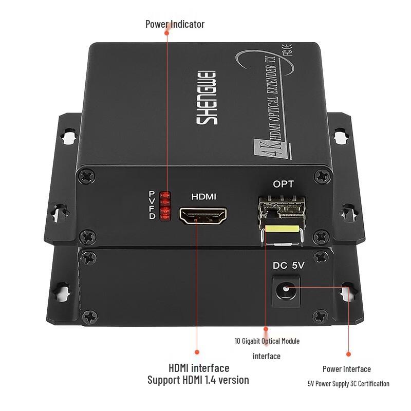 Shengwei HDMI оптоволоконный удлинитель