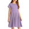 Girl Skirt Cute Solid Color Dress For Children Little Skirt