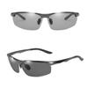 [bh Life] Polarized Photochromic Sports Sunglasses for Men and Women, Photochromic Lenses, Colored Lenses, UV Protection, Ultra Lightweight, for