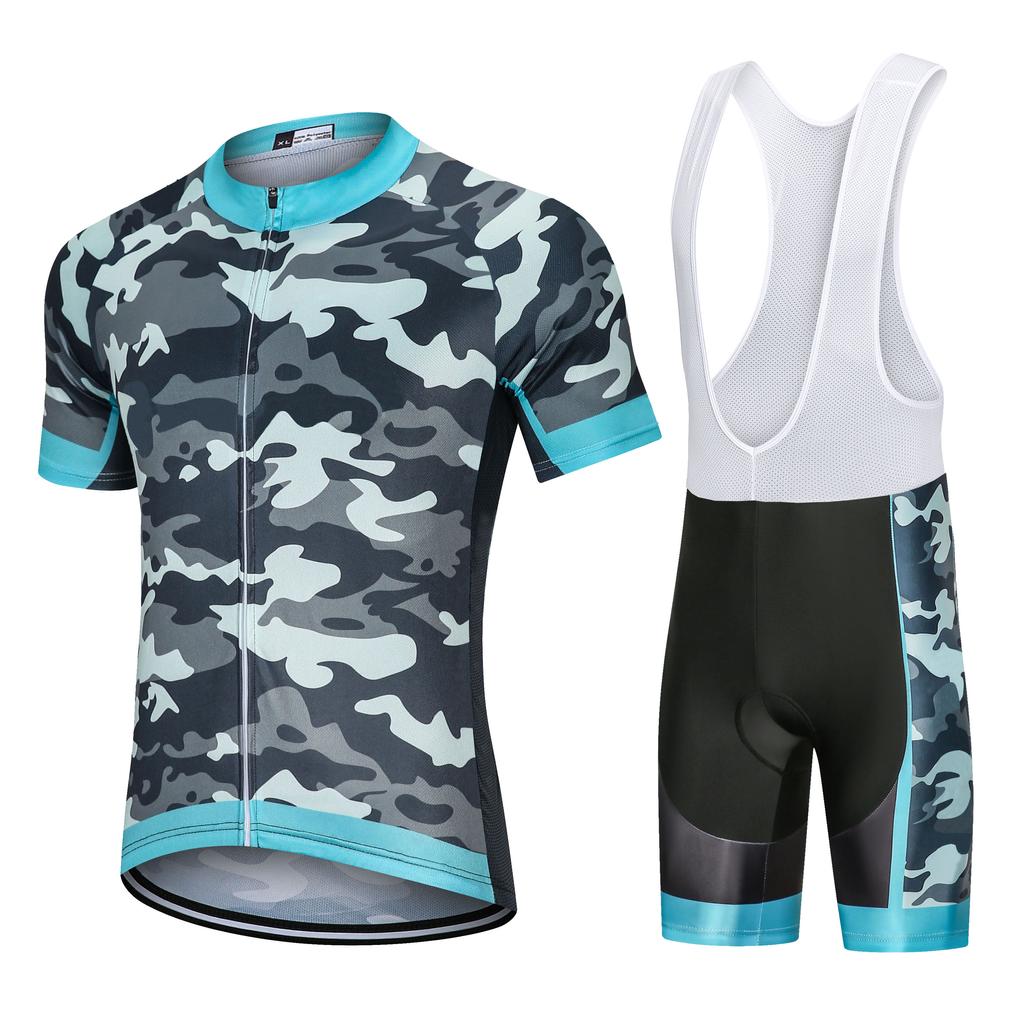 2024 Pro Team Cycling Jersey Set Summer Cycling Clothing MTB Bike Clothes Uniform Maillot Ropa Ciclismo Man Cycling Bicycle Suit