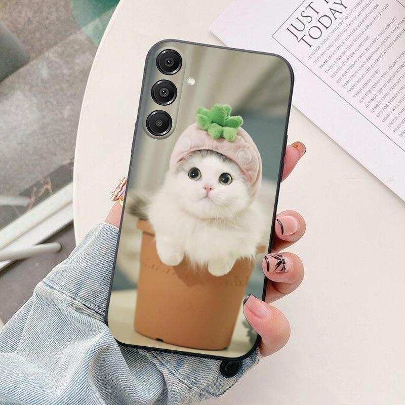 For Samsung Galaxy A16 Phone Case astronaut Silicone Camera Protection Back Cover For Samsung A56 A36 A26 A16 4G 5G Funda Coque