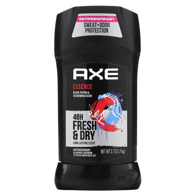 AX, эссенция, дезодорант-антиперспирант, черный перец и кедр, 2,7 унции (76 г)