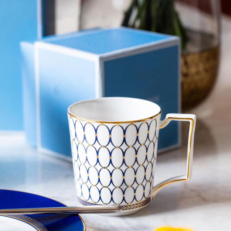 Wedgwood Midnight Blue Golden Era Mug