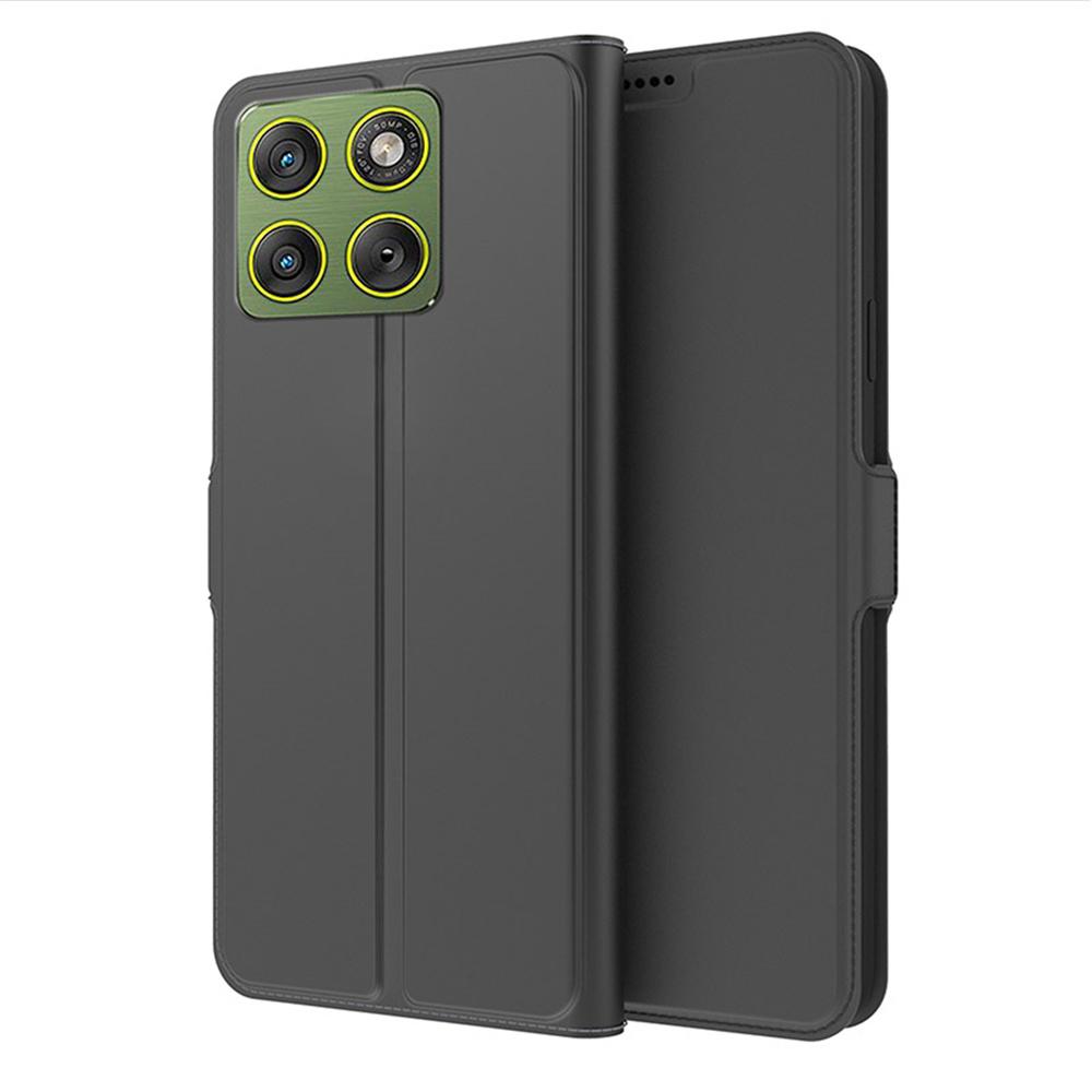 Чехол для телефона Motorola Moto G57 5G / G57 Power 5G, противоударный, с внутренней оболочкой из ТПУ, кожаная крышка для телефона, слот для карты