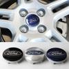 54MM Car Wheel Center Hub Metal Emblem Cap Cover Accessory For Ford Focus Mk2 MK3 MK7 MK4 Fiesta Ranger Mustang Mondeo Explorer