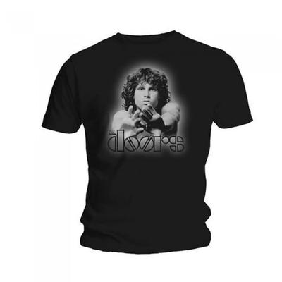 The Doors Хлопковая футболка унисекс для взрослых с разрывом насквозь