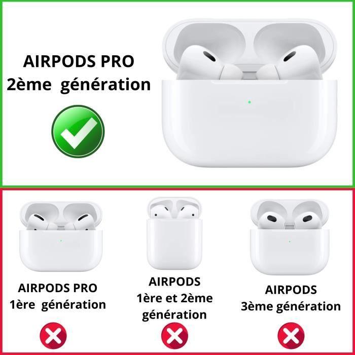 Silicone Case - Phonillico - Airpods PRO 2 - Scratch Protection - Shockproof - Dustproof