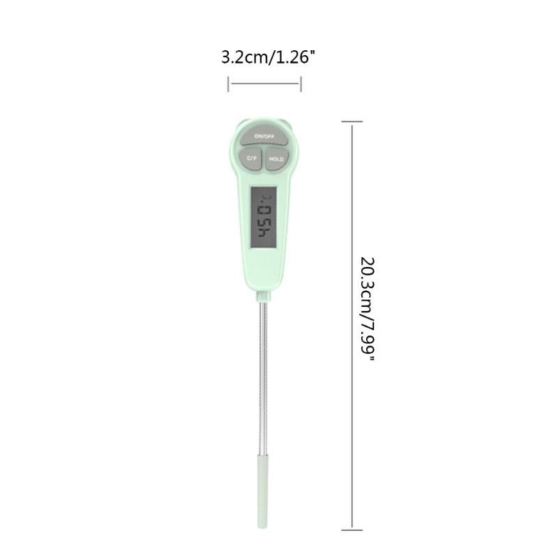 Digital Cooking Thermometer Kitchen Utensil Baking Digital Thermometer Read LCD Display Thermometers 15UB 4