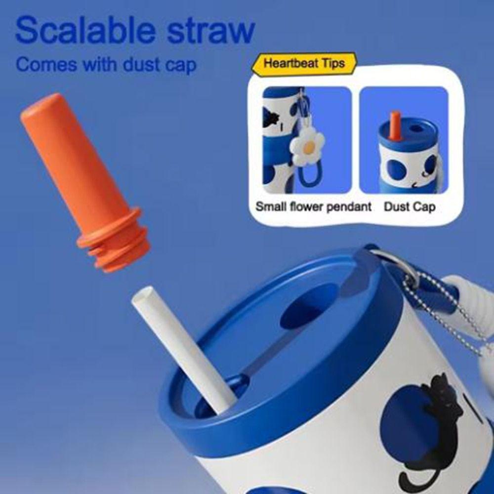 Ceramic Coated Vacuum Cup Stainless Steel Thermal Water Bottle Practical Vacuum Mug Sports