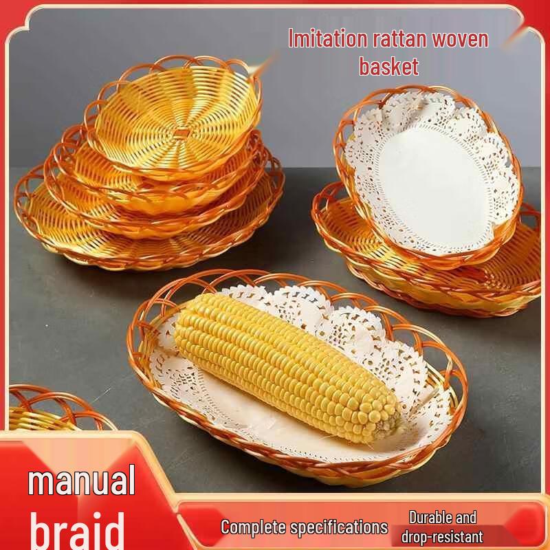 Круглые жировпитывающие салфетки для закусок