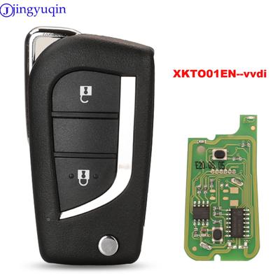 Xhorse jingyuqin XKTO01EN Универсальный дистанционный ключ для Toyota 2 кнопки VVDI