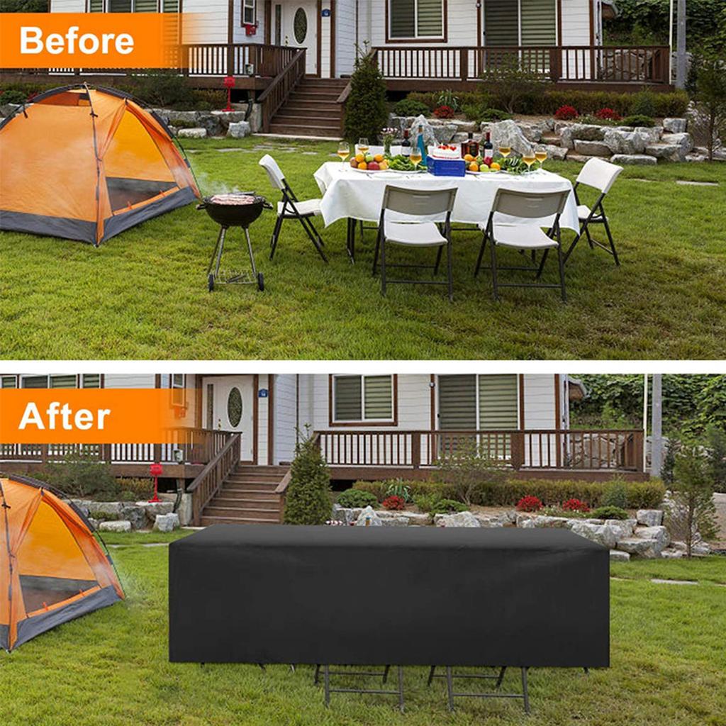 Waterproof Protective Cover For Garden Furniture 420D 150x150x75cm,Cover