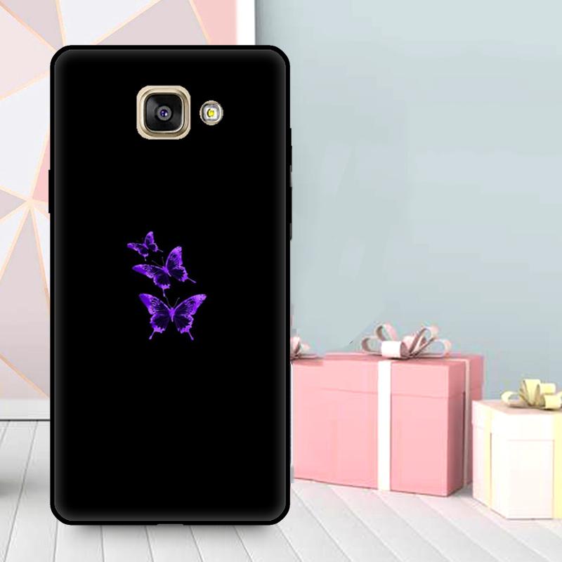Фиолетовый чехол с неоновой подсветкой для Samsung Galaxy J7 J5 J3 2017 J1 A3 A5 2016 A9 A7 A6 A8 J8 2018 J6 J4 Plus