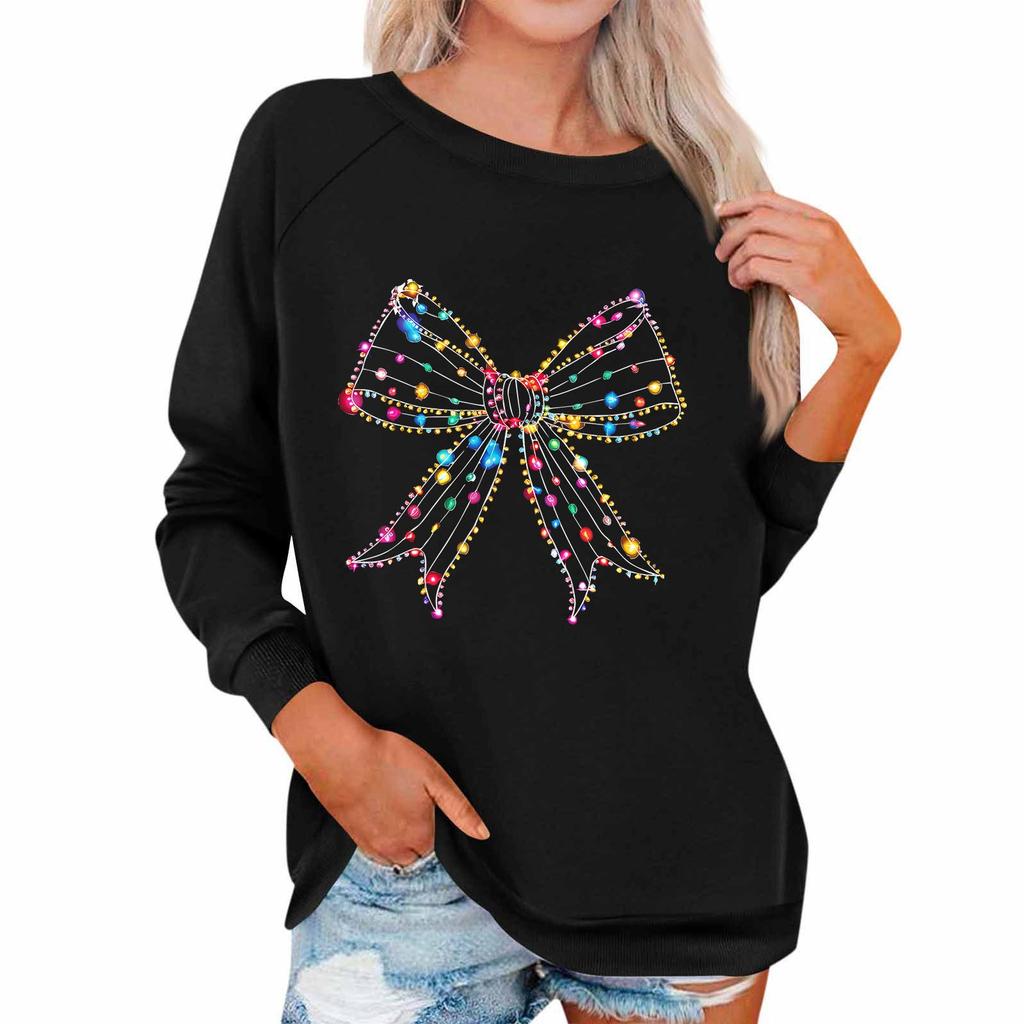 Женская модная повседневная однотонная толстовка с длинным рукавом