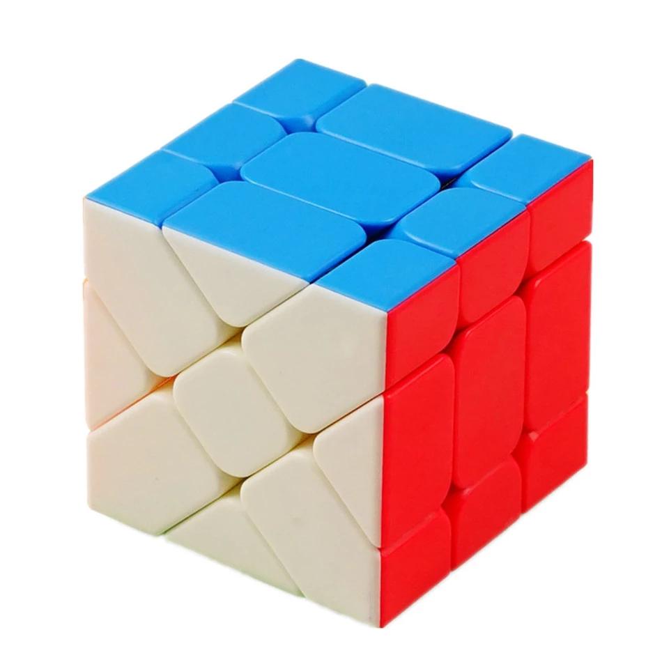 MOYU Speed ​​Magic Cube 3x3x3 4x4x4 5x5 головоломка без наклеек образование обучение Cubo Magico игрушки для детей подарок