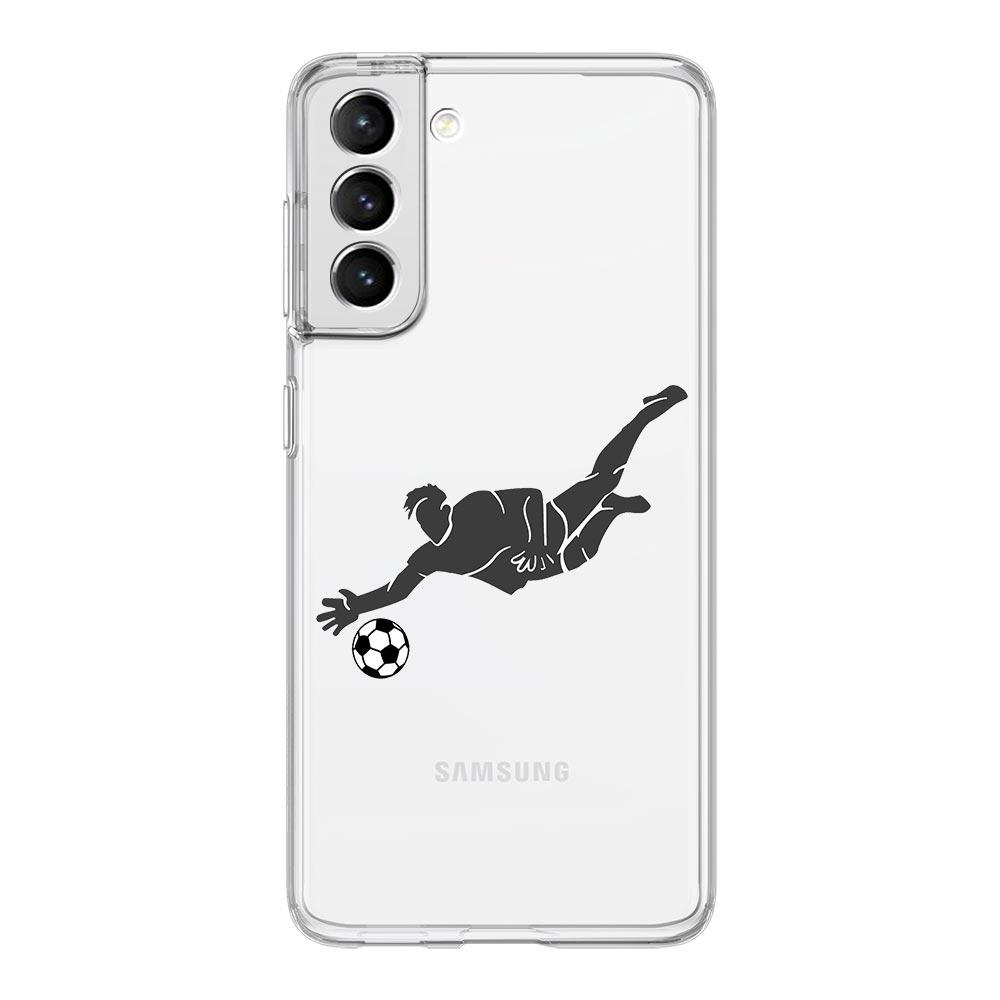 Football Soccer Phone Case For Samsung Galaxy S23 S22 Ultra S20 S21 FE 5G S10 S10E S9 S8 Plus 4G Silicone Clear Back Cover Couqe