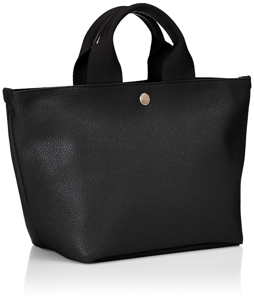 Сумка-тоут из кожи Scotch Grain Neo, однотонная, BREATH, черная [Topkapi], женская