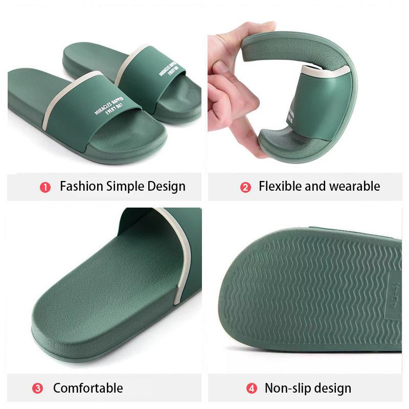 Модные летние женские домашние тапочки, удобные нескользящие шлепанцы для ванной, домашние тапочки для пар, женская обувь, утолщенные сандалии на плоской подошве