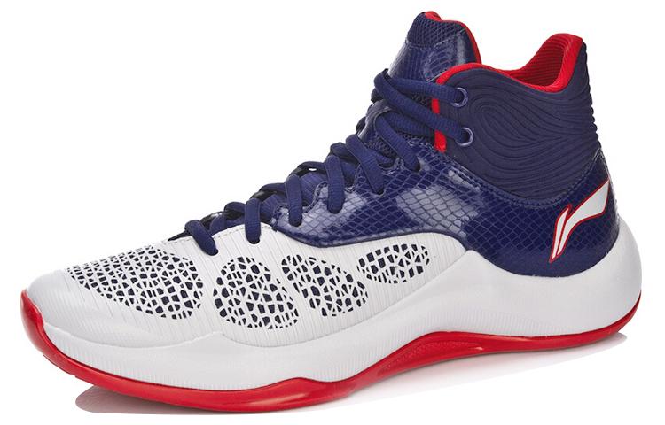 Li Ning SONIC 5 PU, Textile, Synthetic Leather Cushioning Slip Resistant Abrasion Resistant Coverage Support Rebound ABPM005-4