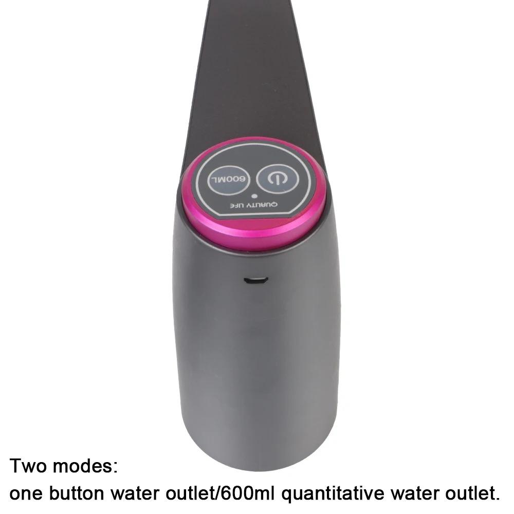 UNTIOR Button Dispense Automatic Gallon Bottle Drinking Switch Touch Control Electric Water Pump Button Dispenser USB Charging