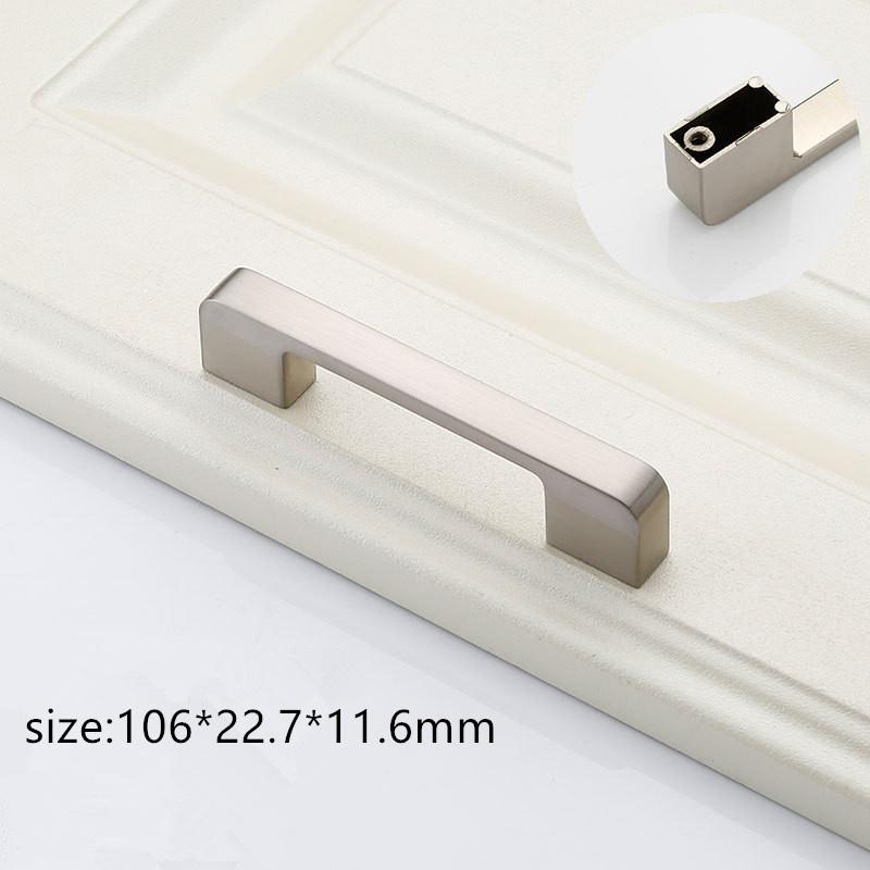 Современная минималистичная ручка для шкафа, дверная ручка, удлиненная проволочная ручка, бытовая фурнитура A