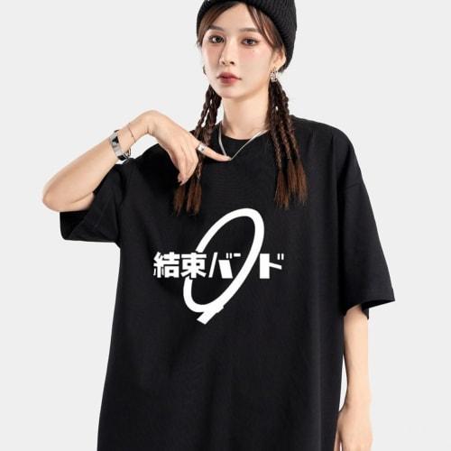 Formemory Cable Tie T-Shirt, Ijichi Koka, Short Sleeve, Cute Summer Clothing, Unisex, Ijichi Koka, Yamada Ryo, Kita Ikuyo, Cosplay Costume, Commemorat