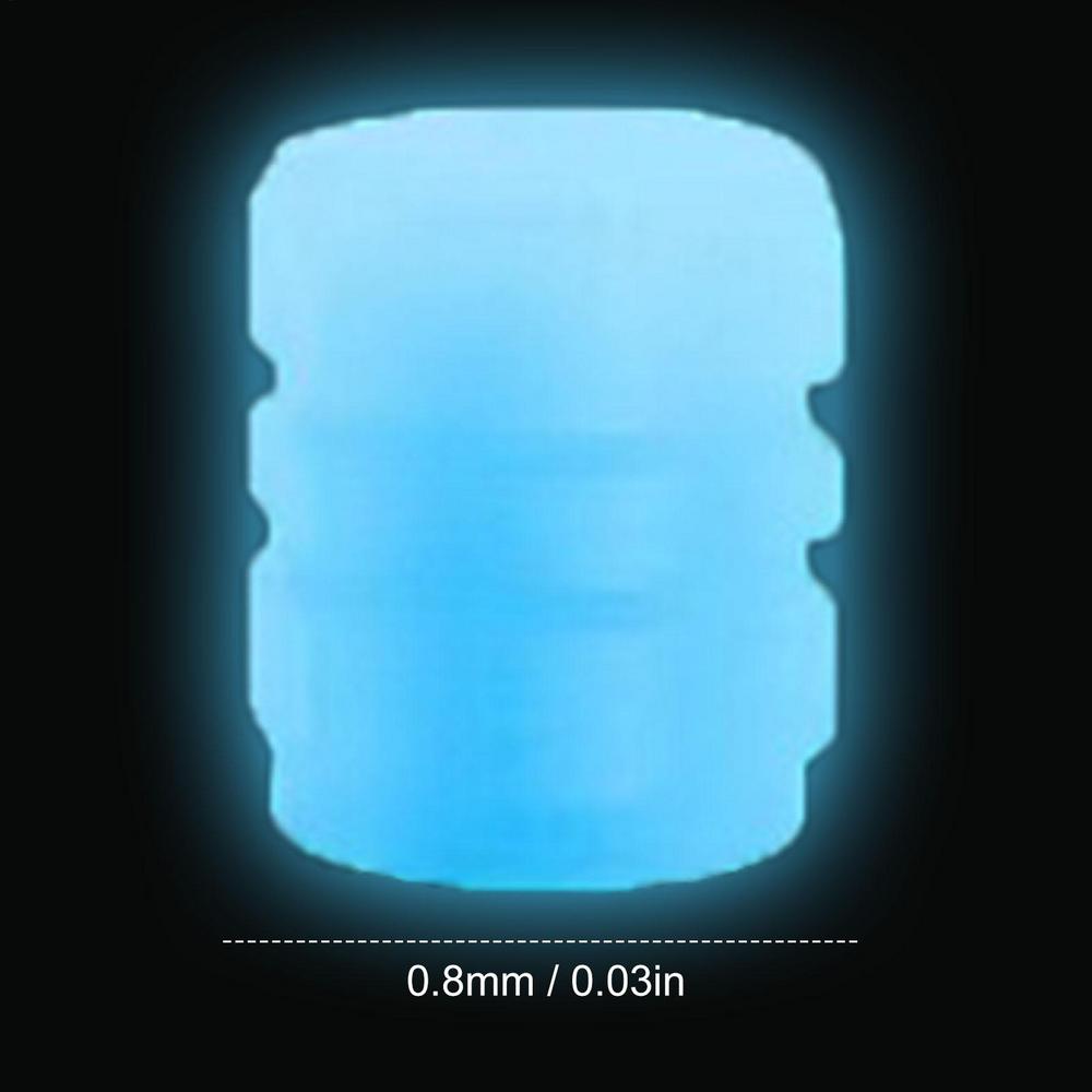 Колпачки на ниппель, Светящиеся в темноте колпачки для автомобильных шин, Герметичные колпачки на ниппель шины, Автоаксессуары для велосипеда, грузовика, автомобиля