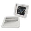 5V RV Side Vent Fan One Way Silent Wind Air Vent Ventilation Exhaust Fan for Caravan Motorhome Camper Yacht