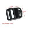 Outdoor Sport Bag Hook Webbing Strap Buckle Backpacking Release Parts Adjustable Slider Fastener