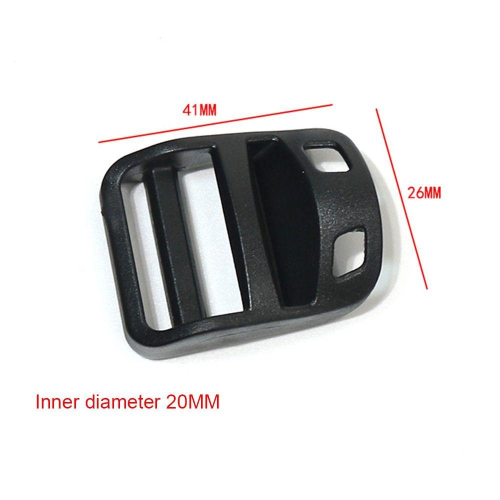Outdoor Sport Bag Hook Webbing Strap Buckle Backpacking Release Parts Adjustable Slider Fastener