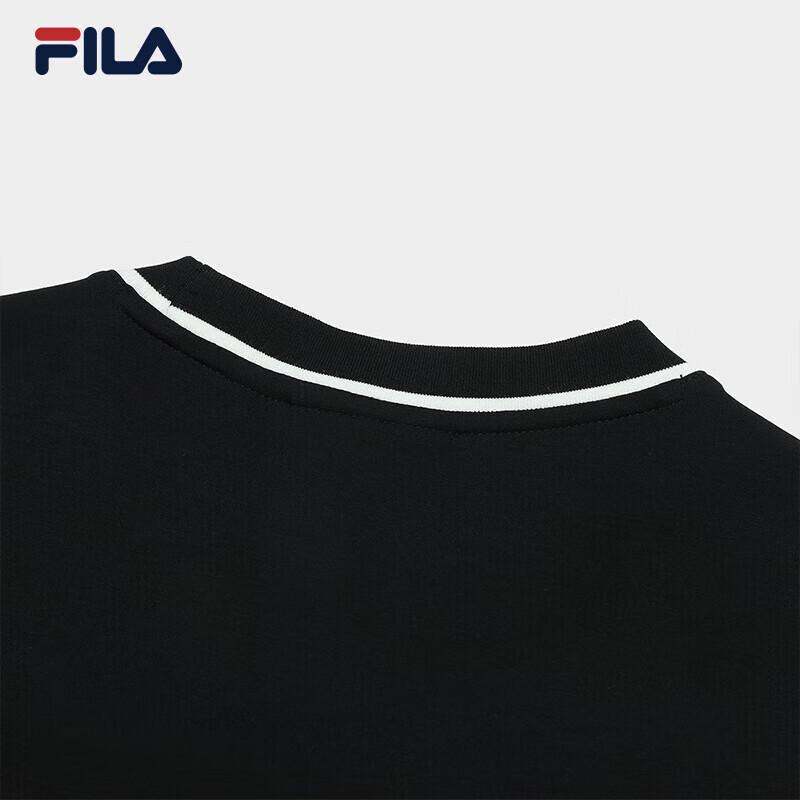 Fila Женское вязаное платье с коротким рукавом серии «Центр Помпиду»