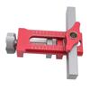 Cabinet Door Installation Positioner Aluminum Alloy Adjustable Cabinet Door Mounting Jig Tool for DIY Most Cabinet Doors