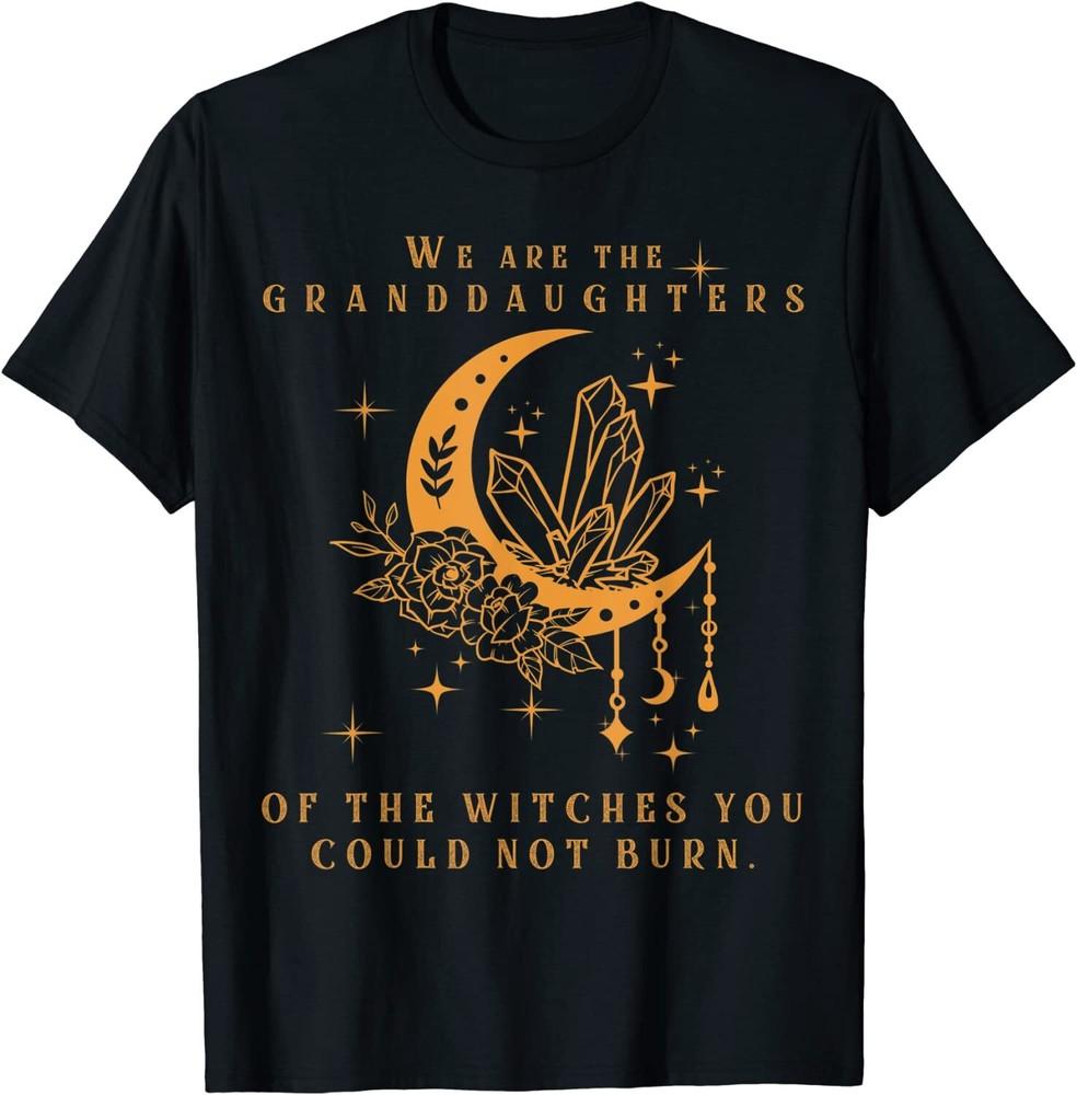 Moon Crystal Rose Witchcraft T-shirt