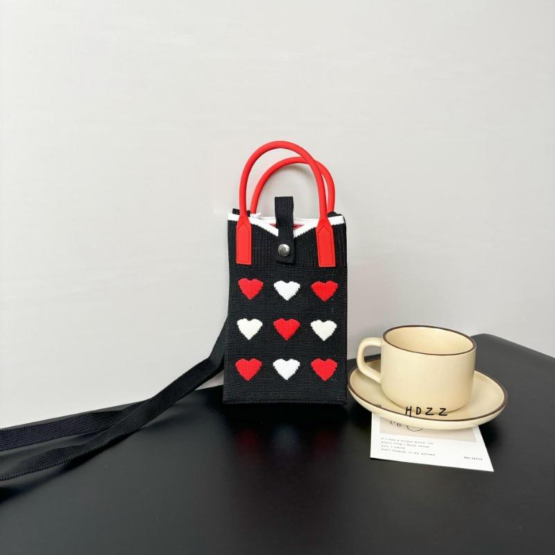 Любовь сумка для мобильного телефона дофамин универсальная вязаная сумка модная сумка-мессенджер через плечо высококлассная новая модель