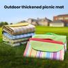 Picnic Blanket Portable Foldable Picnic Handle Mat with Waterproof Sand Proof