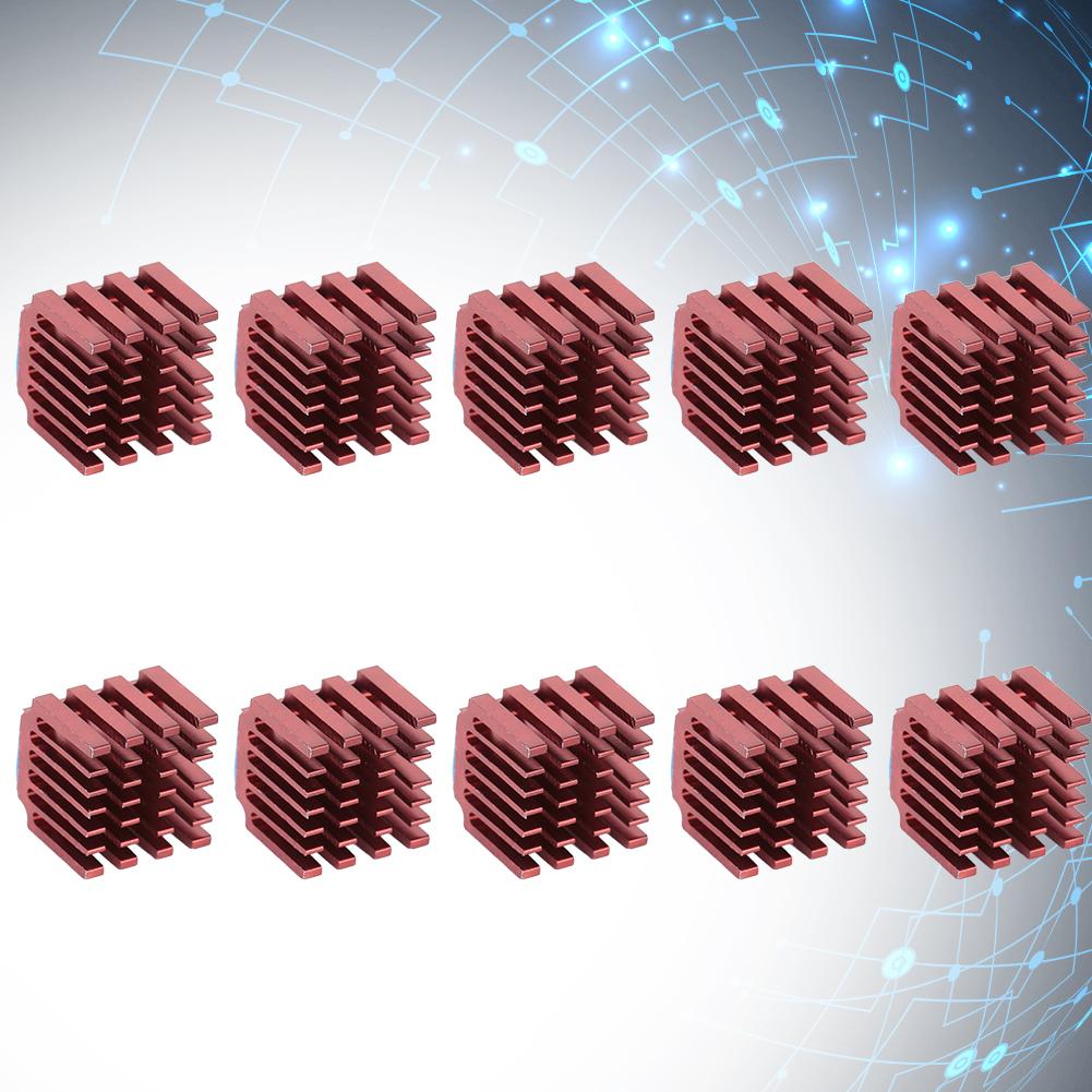 10 pcs Set Stepper Motor Driver Heat Sink for 3D Printer TMC2100 TMC2208 Stepper Drive