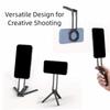 Aluminum Zinc Zinc Alloy Dual-sided Magnet Tripod Lightweight Phone Handle  for Home