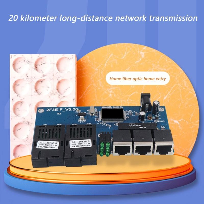 Single Mode Fiber Opt Converter Double Wavelength 1310/1550nm For Compatible And Cost Effective Networking Upgrades