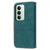 For Xiaomi Redmi 15 4G (EU) (171mm) Case Wallet Skin-Touch Leather Imprinted Phone Cover with Wrist Strap