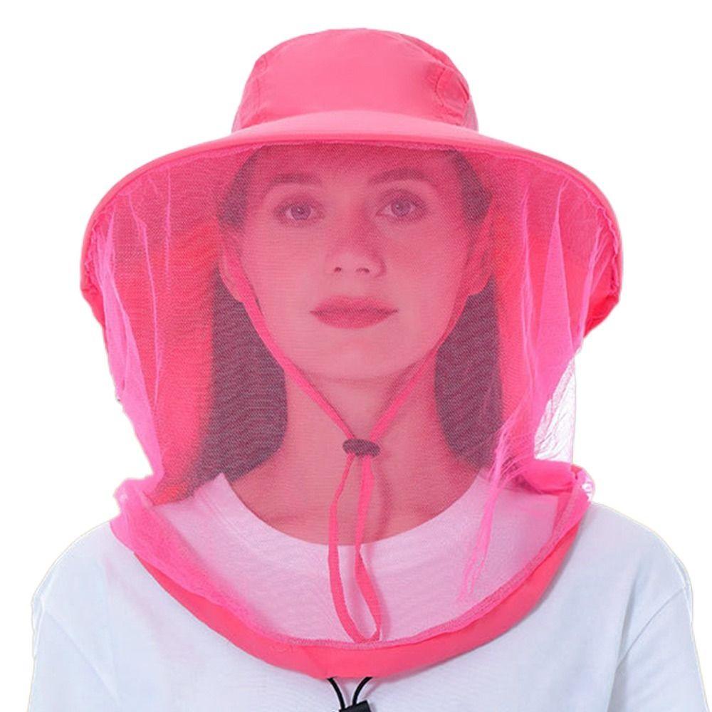 Защита лица и шеи Шляпа от комаров Уличная солнцезащитная панама Модная рыбацкая кепка от солнца Джунгли Ферма