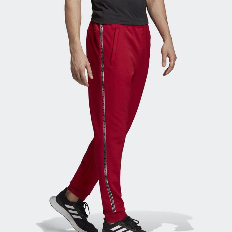 adidas Мужские вязаные спортивные штаны красные EJ9676