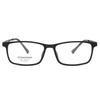 Men's Ultra-Light Pure Titanium Myopia Glasses Frame - Comfortable, Full-Frame with Elastic Paint 9827