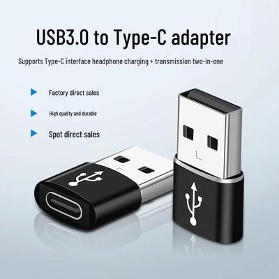 Адаптер USB 3.0: Type-C Female на USB Male для флешек