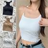 Solid Color Invisible Strap Camisole Breathable Sling Vest New Sleeveless Crop Top