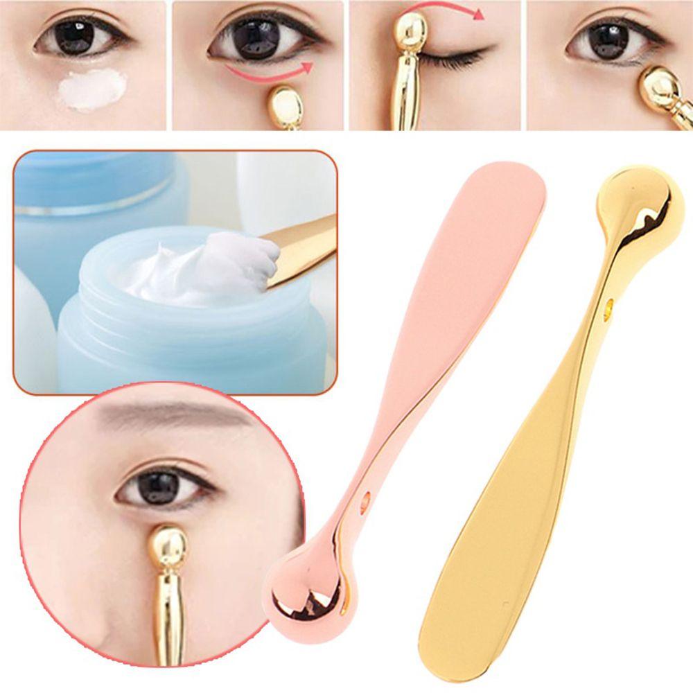 Ложка для массажа лица против морщин, крем для глаз, ролик для глаз, массажная палочка, аппликатор для глаз, косметические шпатели