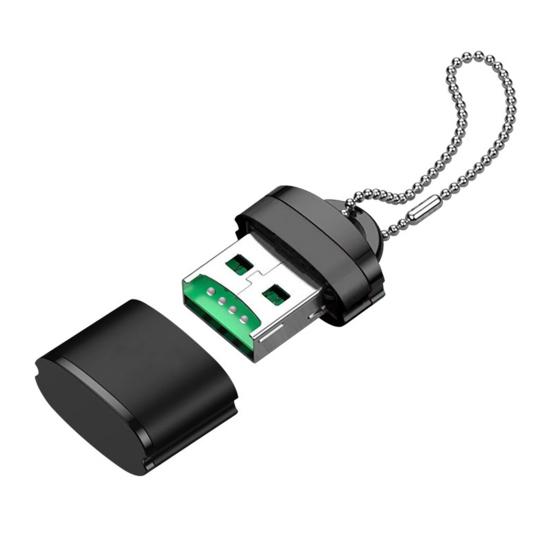 Высокоскоростной USB кардридер Портативный многослотовый адаптер для карт TF/SD, Plug-and-Play Быстрая передача данных Кардридер для телефона компьютера колонки