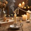 Bell Shaped Wick Extinguisher Long Handle Flame Stoppers Decorative Candle Wick Smotherer  SPA Use