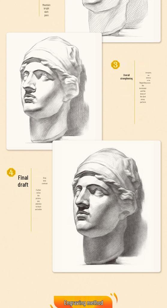 Understanding Sketch Plaster Casts: 8K Exam Art Guide & Album