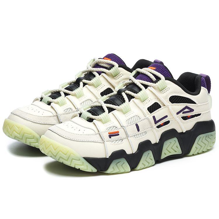 Fila Fusion Кроссовки Buster Мужские Кроссовки Бело-Фиолетовые T12M243213FAP